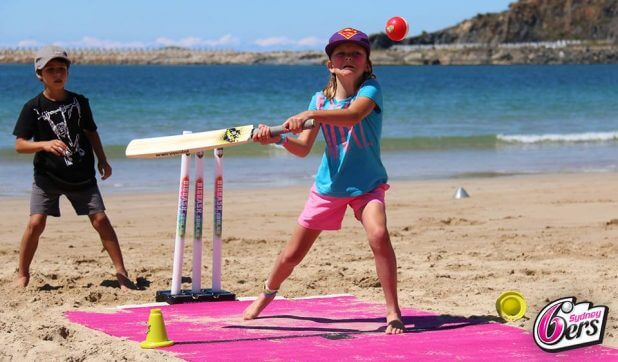 Sydney Sixers Beach Cricket
