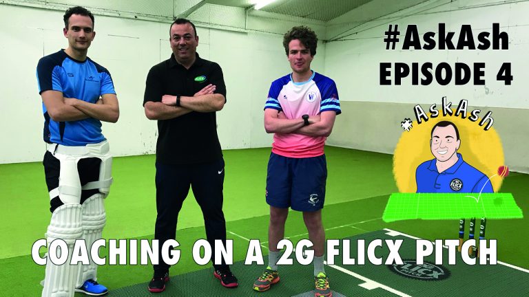 #AskAsh episode 4 Coaching Cricket on the 2G Flicx Skills Pitch