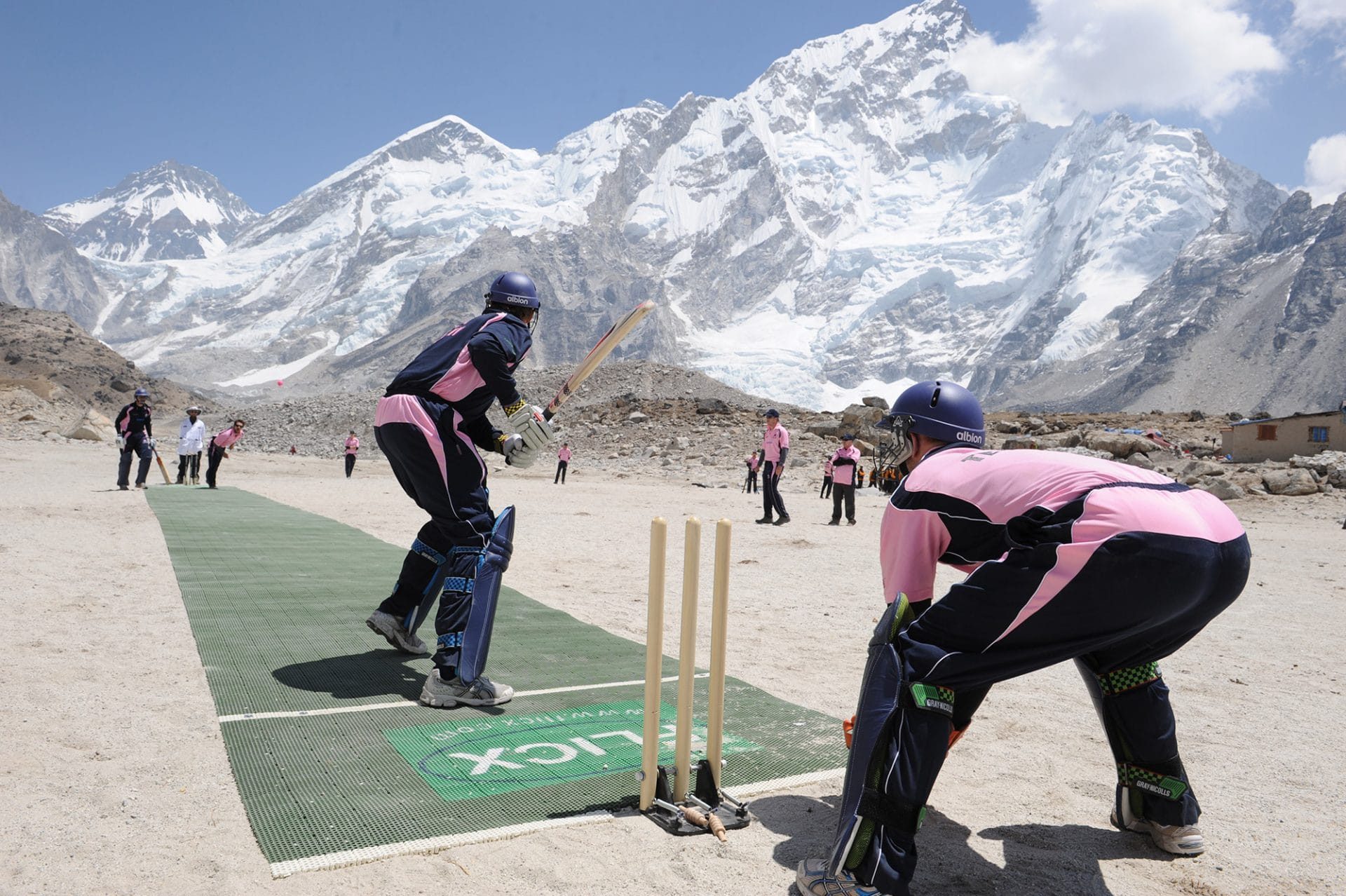 Cricket on Mt Everest