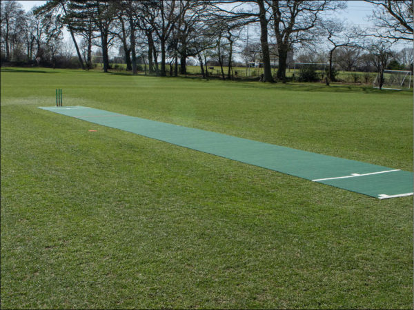 Roll out portable wicket