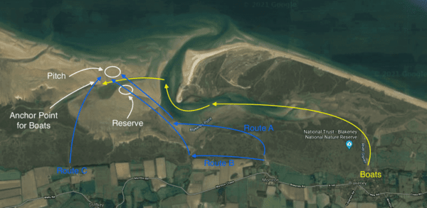Spoonbill Trophy Map | Directions
